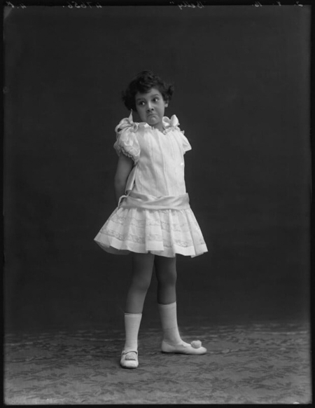 Betty Bolton as the Super-Child in the scene 'A Modern Mother's Meeting' in 'Some'